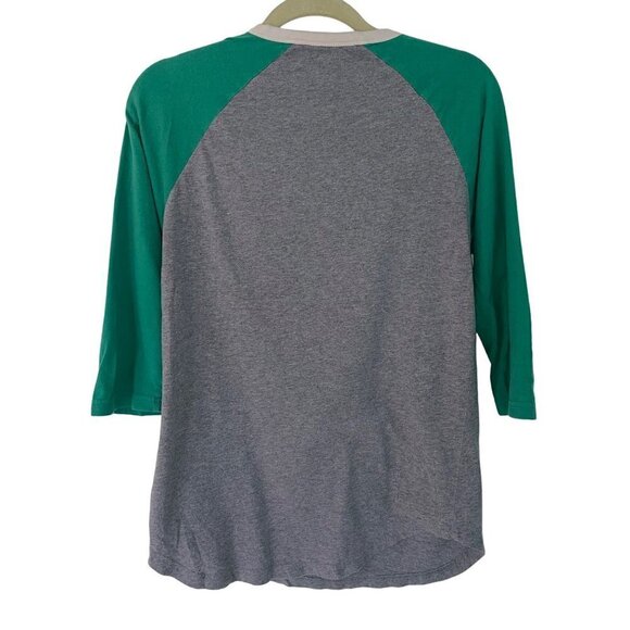 Mitchell And Ness Vintage Mens T Shirt Size Small Boston Celtics Raglan Sleeve - Picture 2 of 9